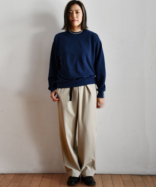 新品未使用、タグ付き、JOHNBULL／ピグメントワイドパンツ 26ss【M 