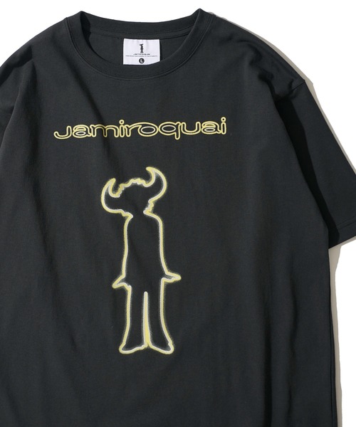 tシャツ 「JAMIROQUAI/ジャミロクワイ」ネオンプリントロゴTシャツ レディース メンズ