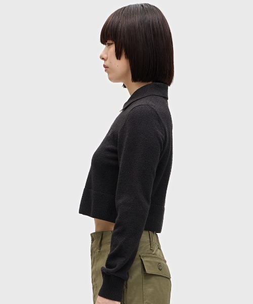 フレッドペリー Zip-Through Cardigan Gray Classic Zip Through Cardigan by Fred Perry on Sale