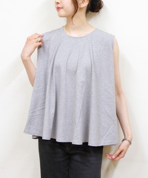 ブラウス シャツ ORCIVAL/オーシバル　スリーブレスブラウス　SLEEVELESS BLOUSE　OR-C0422 OEJ レディース ORCIVAL ブラウス シャツ ORCIVAL/オーシバル スリーブレス