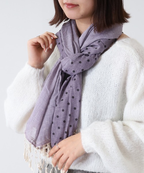 VOAAOV（ヴォアーブ） ストール マフラー 「VOAAOV」SHEER SHIRT Light