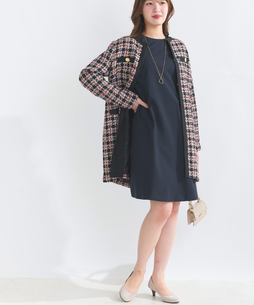 PICCIN PERLA ワンピース バックプリーツワンピース : ZOZOTOWN Yahoo