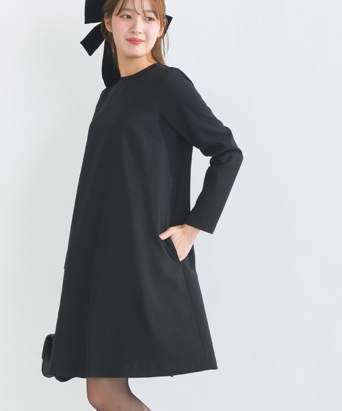 PICCIN PERLA ワンピース バックプリーツワンピース : ZOZOTOWN Yahoo