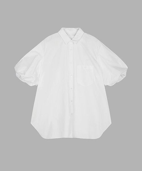 ブラウス シャツ Airy Ballon-sleeve Shirt / エアリーバルーンスリーブシャツ レディース JNBY ブラウス シャツ Airy Ballon-sleeve Shirt / エアリー