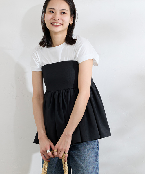「journal standard L'essage」 ノースリーブブラウス FREE ブラック レディース JOURNAL STANDARD 「JOURNAL STANDARD」 ノースリーブブラウス