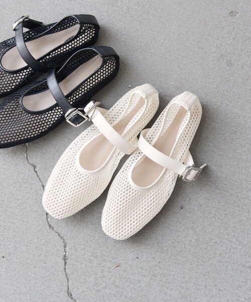 SHIPS any シューズ any: メッシュ フラット レディース : ZOZOTOWN