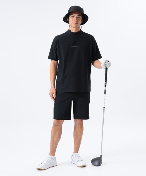 2025春新作Beams GolfxELECTRIC サイドメッシュモックネック BEAMS GOLF tシャツ 「別注」ELECTRIC / サイドメッシュ モック