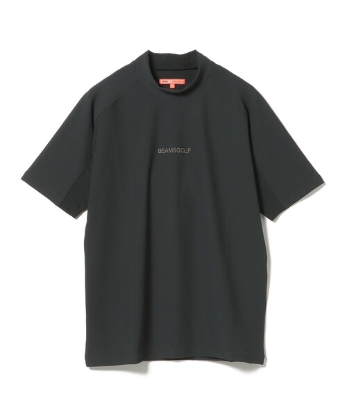【美品】BEAMS GOLF メッシュ モックネックシャツ BEAMS GOLF tシャツ ORANGE LABEL / 切替メッシュ モックネック
