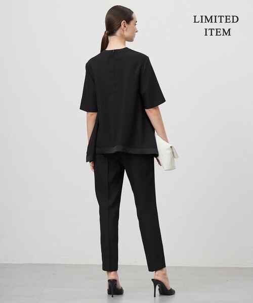 ICB ブラウス シャツ FluidBackSatin Tブラウス レディース