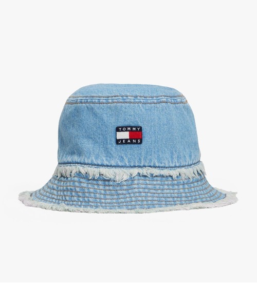 TOMMY JEANS 帽子 ハット ヘリテージデニムバケットハット