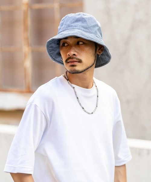 newhattan（ニューハッタン） 帽子 ハット Bucket Hat denim デニム