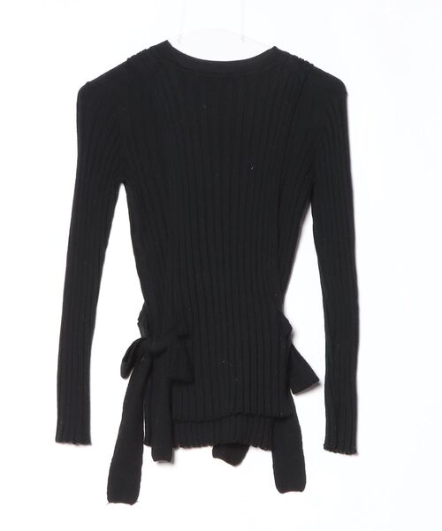 「Dignite collier」 長袖ニット FREE ブラック レディース_画像2