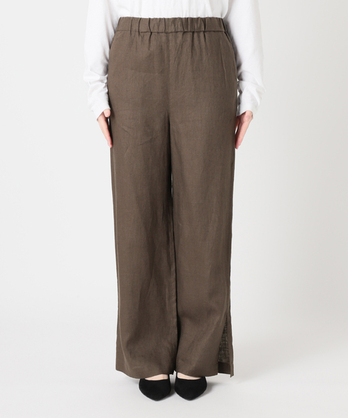 JOURNAL STANDARD relume 麻スリットイージーパンツ 追加》麻スリットイージーパンツ（その他パンツ）｜JOURNAL