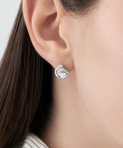 4℃（ヨンドシー） ピアス 「Noble of Water」シルバー ピアス