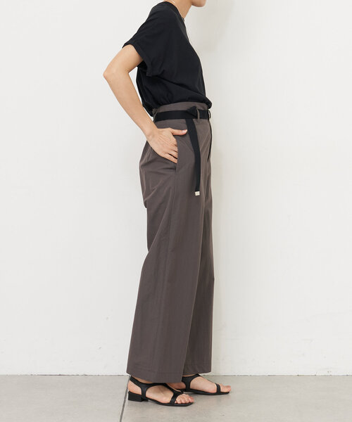 BEARDSLEY / ビアズリー ベルト付きパンツ BEARDSLEY パンツ ベルト付きシャツチノパンツ レディース