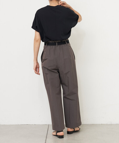 BEARDSLEY パンツ ベルト付きシャツチノパンツ レディース