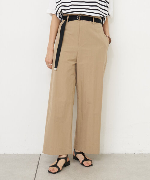 BEARDSLEY / ビアズリー ベルト付きパンツ BEARDSLEY パンツ ベルト付きシャツチノパンツ レディース