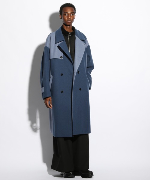 HARE（ハレ） ステンカラーコート SMALL ブラウン メンズ : ZOZOTOWN