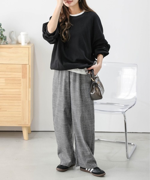 T.japanカーブパンツブラック 新品未使用 D.HYGEN - Non-ply Yarn Lined Drop Crotch Cargo Wide Jogger