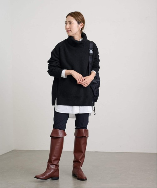 FRAMeWORK（フレームワーク） タートルネックニット FREE ライトグレー