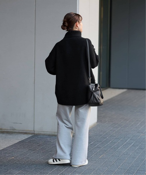 FRAMeWORK（フレームワーク） タートルネックニット FREE ライトグレー