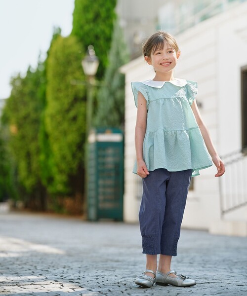 ブラウス シャツ 「110-140cm」ティアード チュニック キッズ 子供服