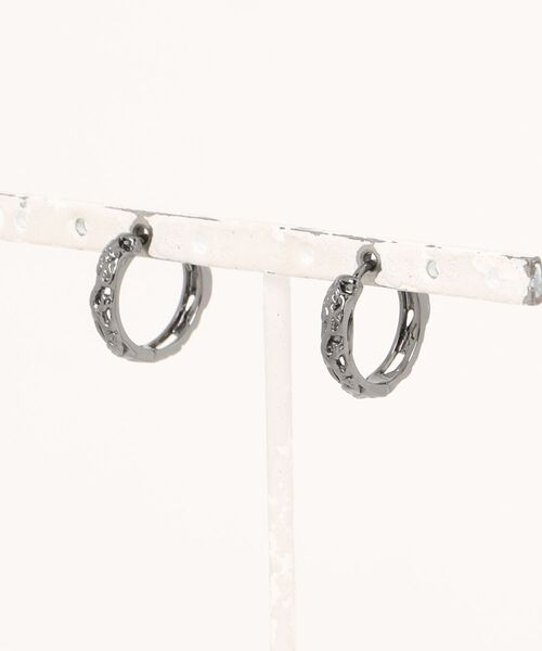 BURNER（バーナー） ピアス 「OKUOKU 0909」フープピアス 両耳 oku