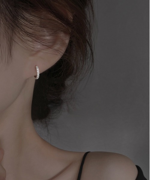 BURNER（バーナー） ピアス 「OKUOKU 0909」フープピアス 両耳 oku