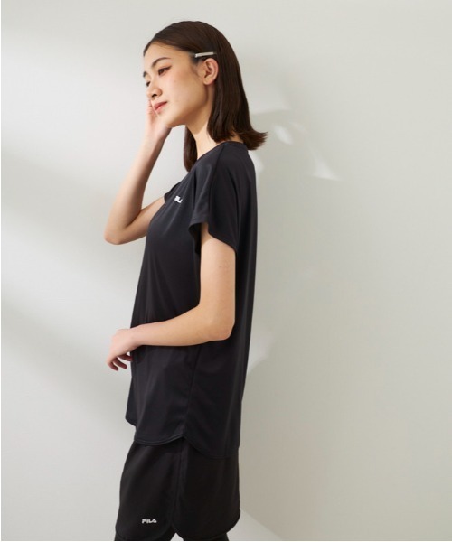 FILA ラッシュガード 「水陸両用」フィットネスウエア上下3点