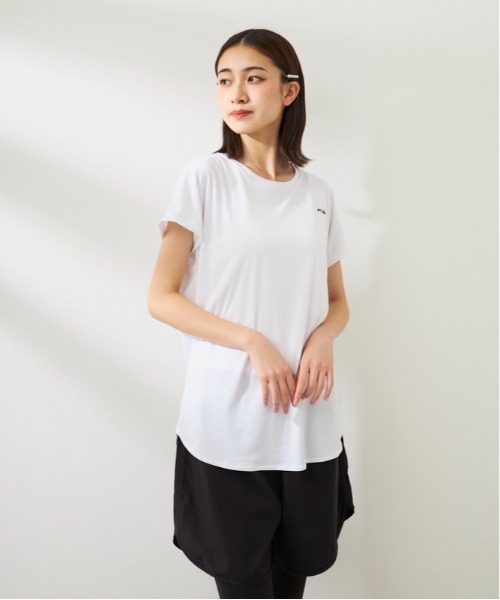 【値下げ】FILA 3点セットアップ　美品 セール】【FILA/フィラ】レディース水陸両用フィットネスウェア3