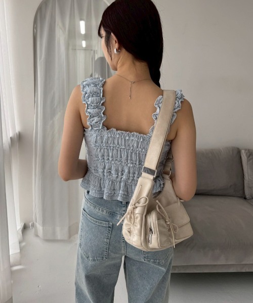 one after another NICE CLAUP ショルダーバッグ バッグ ドロスト