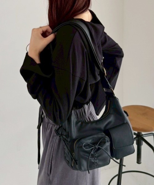 DES PRES ブラウン ショルダーバッグ　超美品　値下げ中 VitaFelice ショルダーバッグ レディース 小さめ 2way