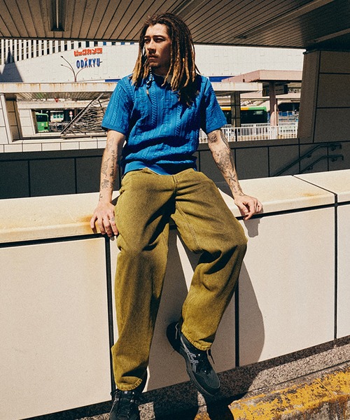 HUF ジーンズ CROMER WASHED PANT メンズ レディース : ZOZOTOWN