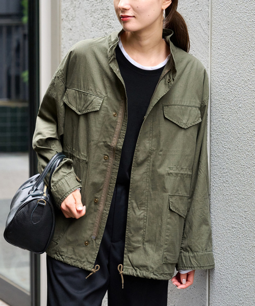 FRAMeWORK（フレームワーク） ジップアップブルゾン FREE グリーン