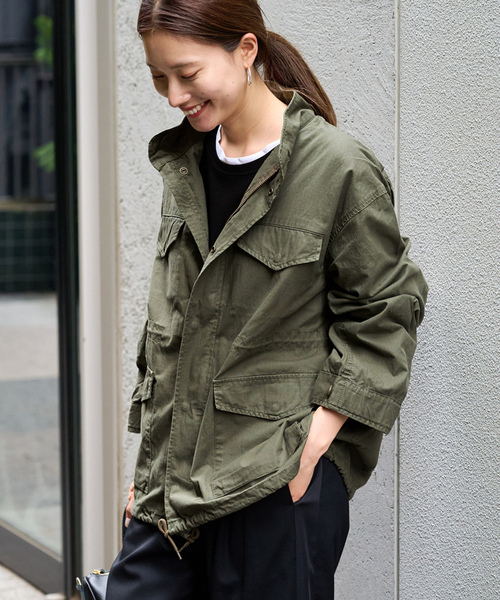 FRAMeWORK（フレームワーク） ジップアップブルゾン FREE グリーン