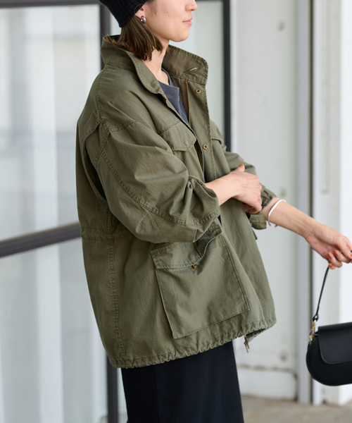 FRAMeWORK（フレームワーク） ジップアップブルゾン FREE グリーン