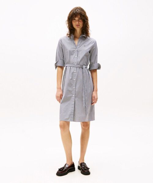 TOMMY HILFIGER（トミー・ヒルフィガー） ワンピース コットン3/4