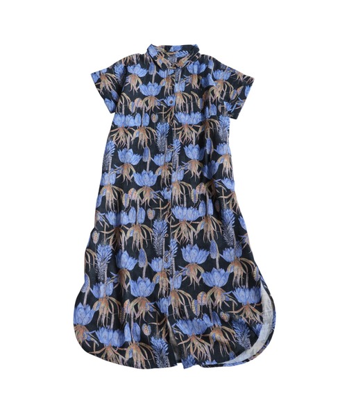 花柄★コットン★ティアード★シャツワンピース★ ERDEM STB1124F0870_zo_a100.jpg