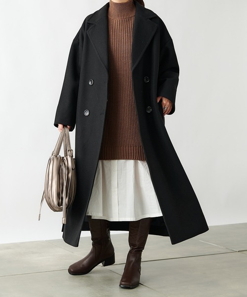 「COLONY 2139」 チェスターコート FREE モカ レディース_画像8