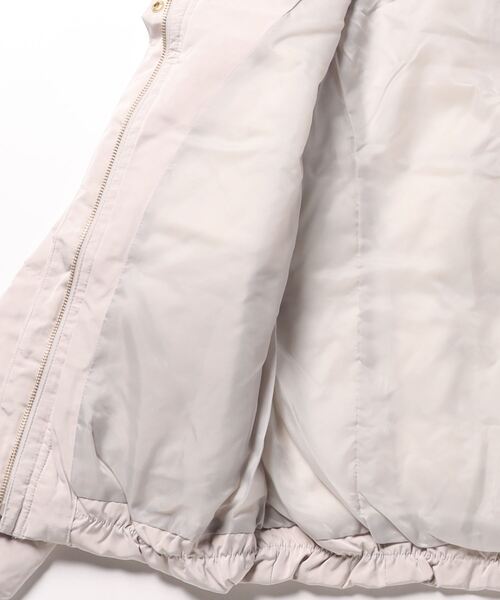 「INTERPLANET」 ダウンジャケット MEDIUM グレイッシュベージュ レディース_画像2