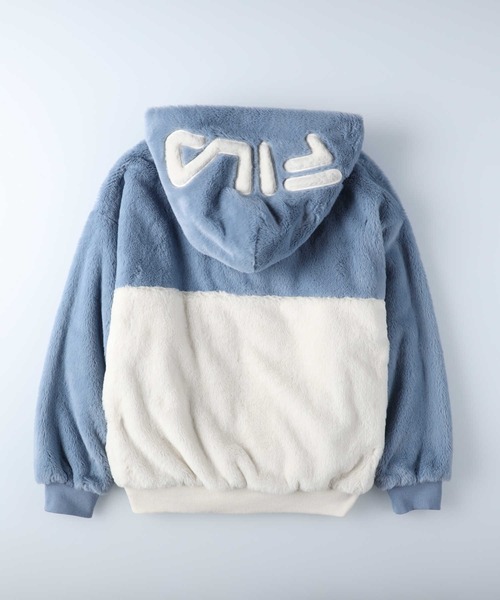 FILA（フィラ） ジップアップブルゾン M ブルー レディース : ZOZOTOWN