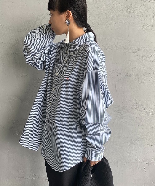 「THE SHINZONE」 長袖シャツ S グリーン レディース