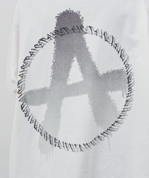 「AIVER」 半袖Tシャツ SMALL ナチュラル メンズ