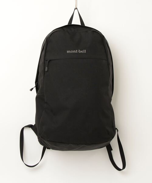 mont-bell ブラック リュック mont-bell 「mont-bell」 刺繍リュック - ブラック レディース
