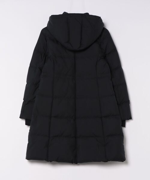 BLUE LABEL CRESTBRIDGE / ロングダウンジャケット/40/ポリエステル/BLK/55C31-874-09 BLUE LABEL CRESTBRIDGE（ブルーレーベルクレストブリッジ） ダウン