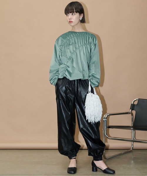 THE Yon イージーパンツ FREE シルバー レディース : ZOZOTOWN Yahoo