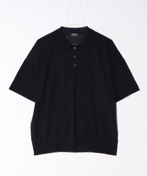 【冷奴】A.P.C. ニットポロ 冷奴様専用】A.P.C. ニットポロ - メルカリ