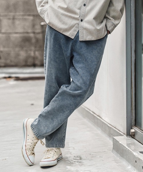CAMBIO（カンビオ） ジーンズ mp13971- Fleece Lining Denim Balloon