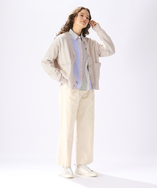 「niko and...」 チノパンツ MEDIUM ベージュ レディース