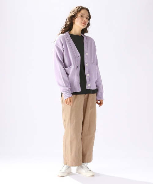「niko and...」 チノパンツ MEDIUM ベージュ レディース